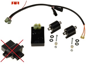 Improved Polaris 600 700 Sportsman TCI CDI unidad de control-set (4010785, 4010696) Improved Polaris 600 700 Sportsman TCI CDI unidad de control-set (4010785, 4010696)