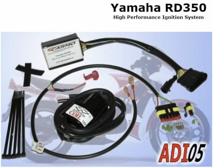Yamaha RD350 YPVS TCI CDI unidad de control set 29K 31K Yamaha RD350 YPVS TCI CDI unidad de control set 29K 31K