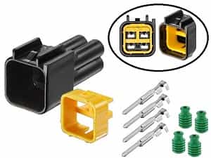 RFW-4P090-M set Conector moto macho 4 polos RFW-4P090-M set Conector moto macho 4 polos