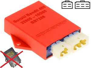 Suzuki GSXF 400 Bandit GSXR400 GSX400F TCI CDI unidad de control 32900-10 variante 2 Suzuki GSXF 400 Bandit GSXR400 GSX400F TCI CDI unidad de control 32900-10 variante 2