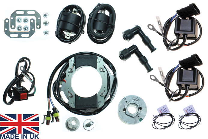 Estator Kit - STK-250 Suzuki GT250, T20, TR250, T500, T500R Race Ignition System Estator Kit - STK-250 Suzuki GT250, T20, TR250, T500, T500R Race Ignition System