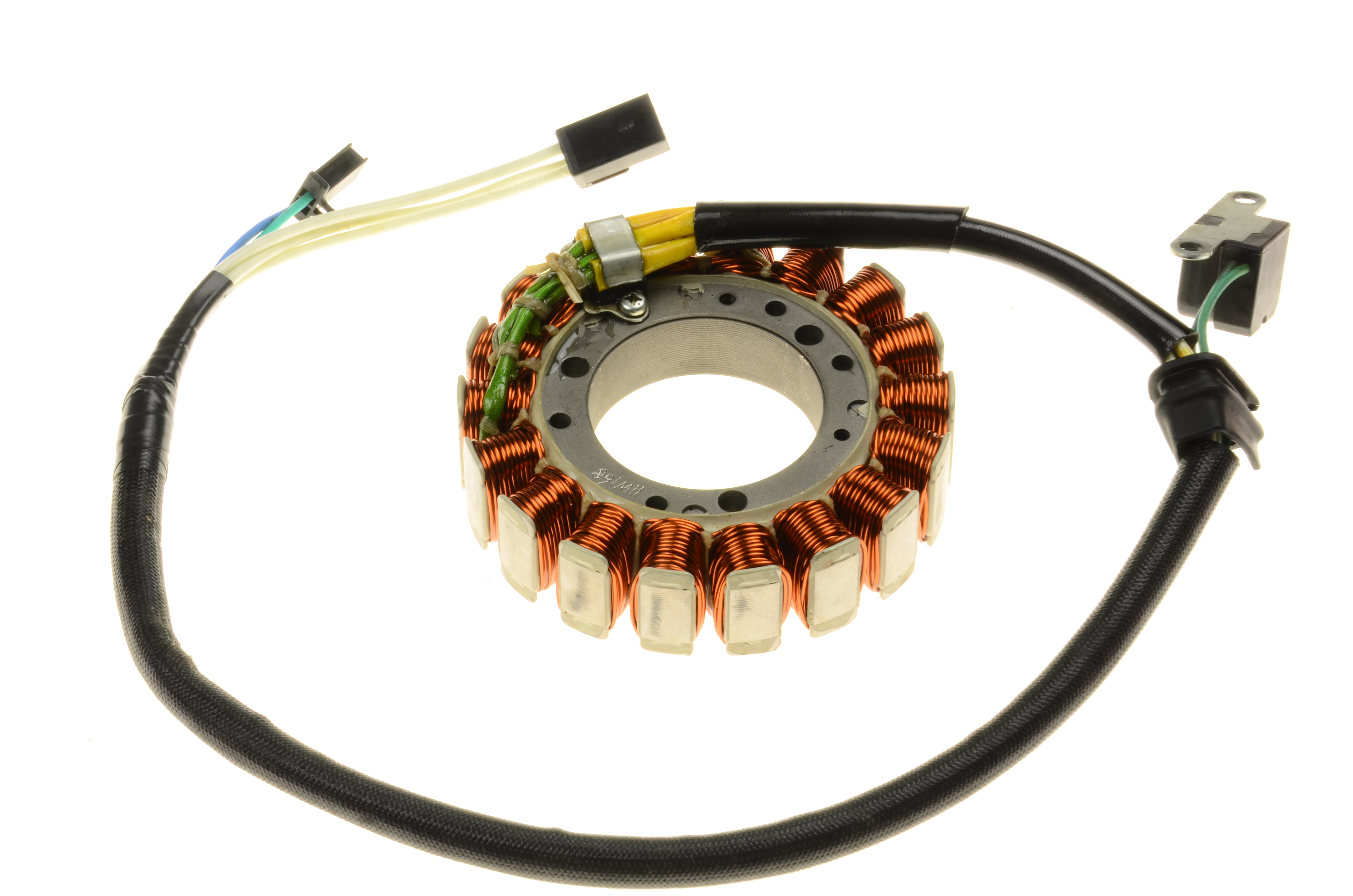 Suzuki VL1500 Intruder stator rebobinado del alternador Suzuki VL1500 Intruder stator rebobinado del alternador