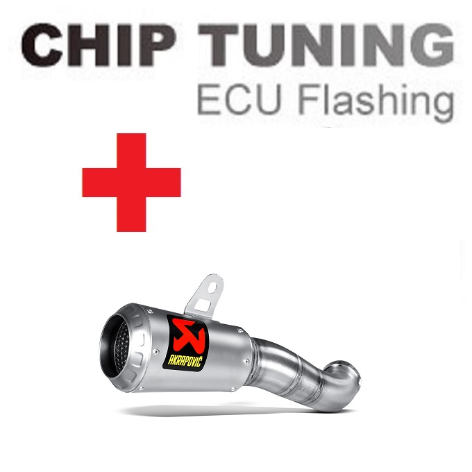 Yamaha MT-03 / YZF-R25 2014-2021 Ajuste flash de la ECU de alto rendimiento + Akrapovic S-Y2SO11-AHCSS (Stage 3)