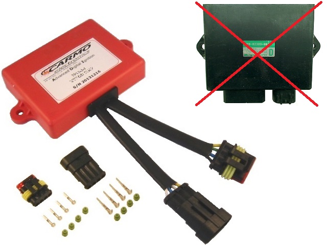 Yamaha TRX850 TCI CDI unidad de control 4UN-82305-00, 4UN-82305-01, 4NX-82305-01 Yamaha TRX850 TCI CDI unidad de control 4UN-82305-00, 4UN-82305-01, 4NX-82305-01