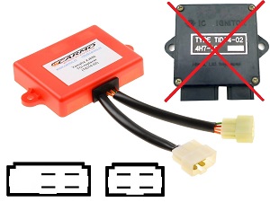 Yamaha XJ650 TCI CDI unidad de control (TID14-02, 4H7-82305-10-00) Yamaha XJ650 TCI CDI unidad de control (TID14-02, 4H7-82305-10-00)
