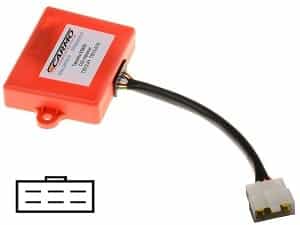Yamaha XS650 CDI igniter TID12-01, TID12-01A (6 pins connector) Yamaha XS650 CDI igniter TID12-01, TID12-01A (6 pins connector)