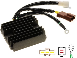 CARR9714-KTM - MOSFET Regulador de voltaje rectificador (SH541SA, BAJA JG402003) CARR9714-KTM - MOSFET Regulador de voltaje rectificador (SH541SA, BAJA JG402003)