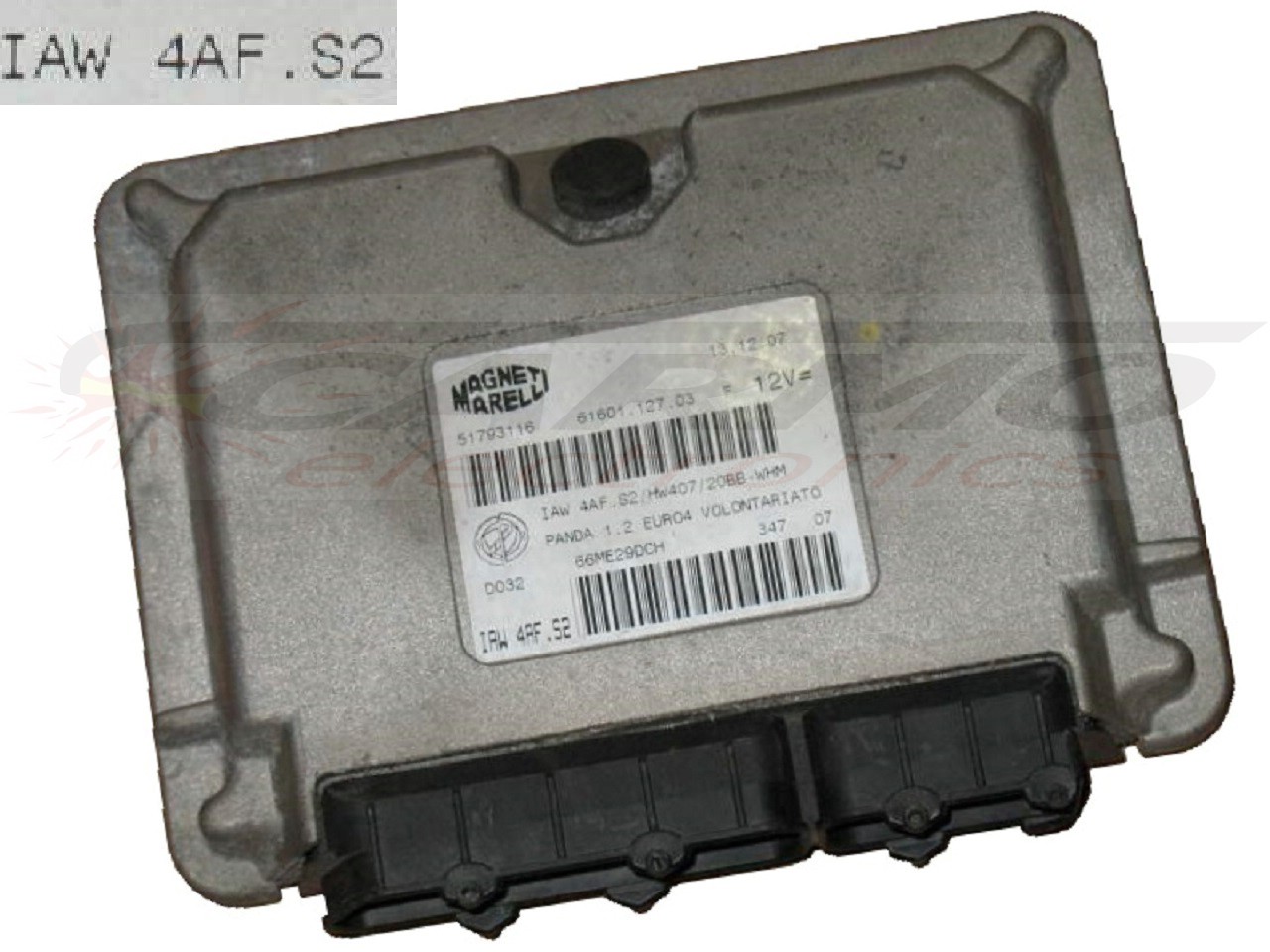 Fiat Panda 1.2 8V injection Unidad De Control Del Motor ECU CDI (IAW4AF.S2, IAW 4AF.S2, IAW 4AF.SP)