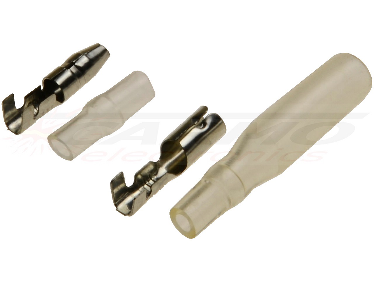 3.9mm round Bullet connector set moto - Haga click en la imagen para cerrar