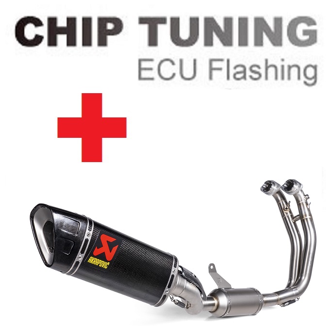 Aprilia RS 660 / Tuono 660 2021-heden Ajuste de flash de ECU de alto rendimiento + Akrapovic S-A6R3-APLC (Etapa 3) - Haga click en la imagen para cerrar
