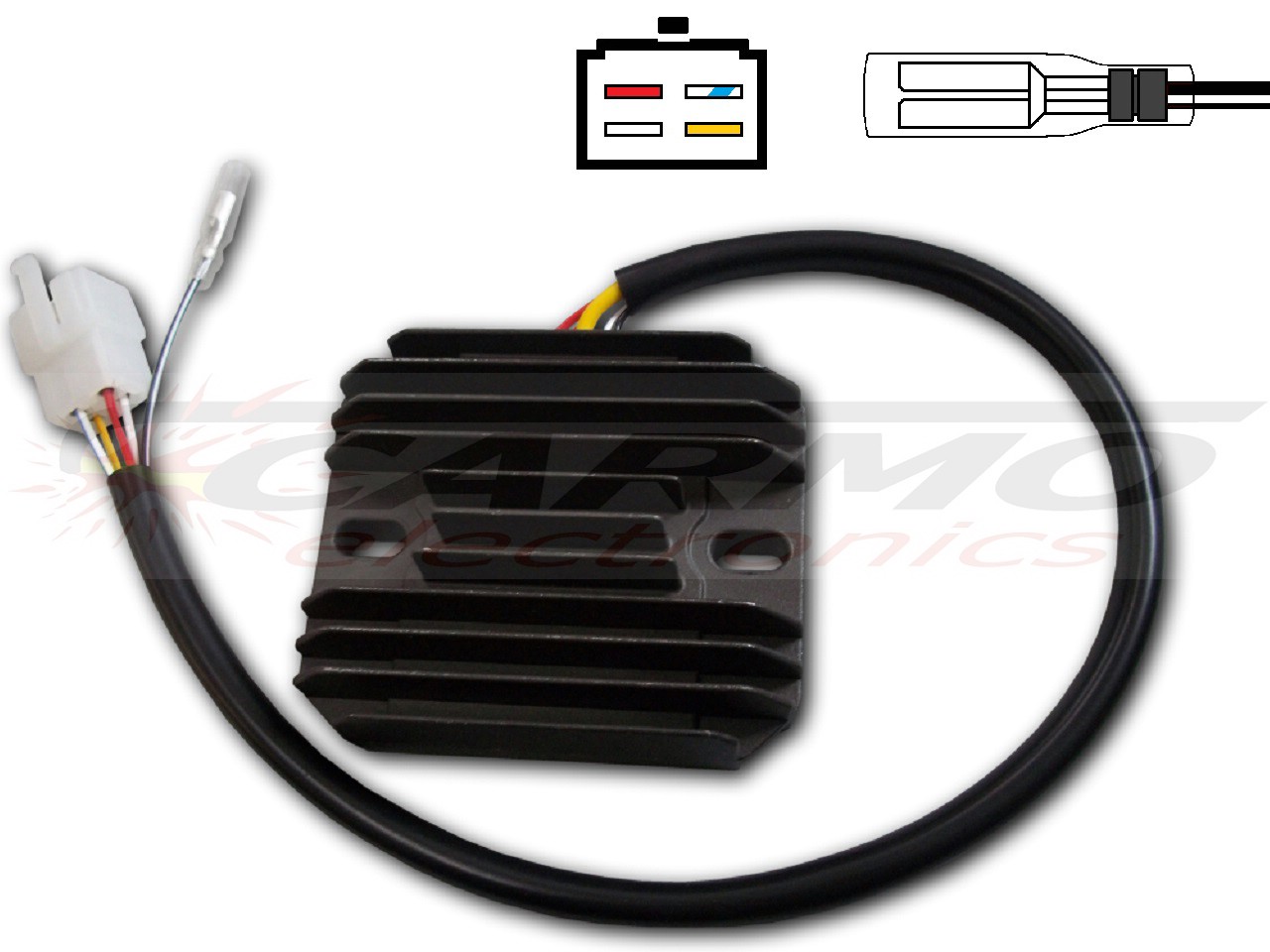 CARR111 - Suzuki MOSFET Regulador de voltaje rectificador (32800-24500 / 32800-24501 / 32800-43410) - Haga click en la imagen para cerrar