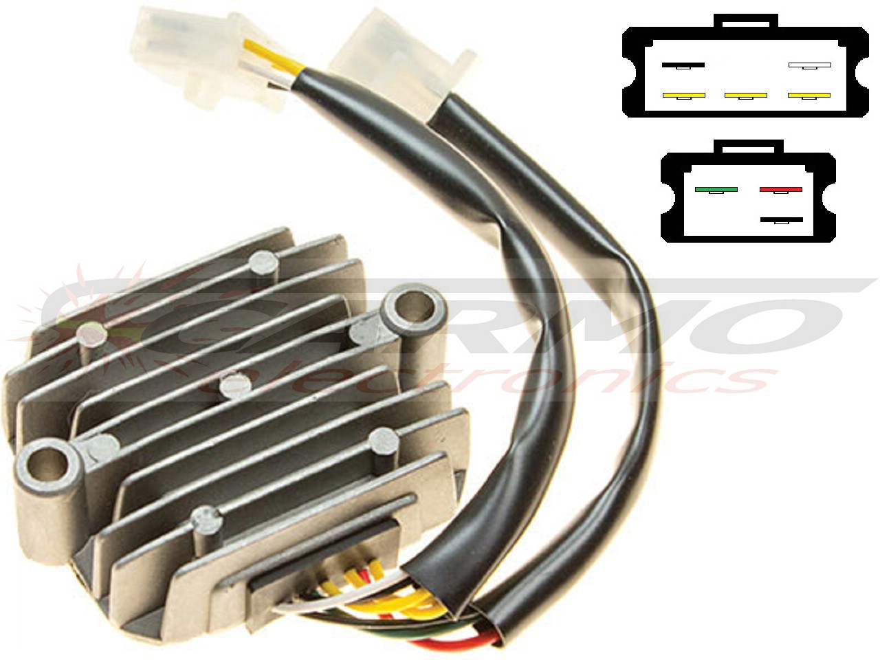 CARR191 - Honda CB CBX MOSFET Regulador de voltaje rectificador (SH236-12, SH236A-12, SH255A-12) - Haga click en la imagen para cerrar