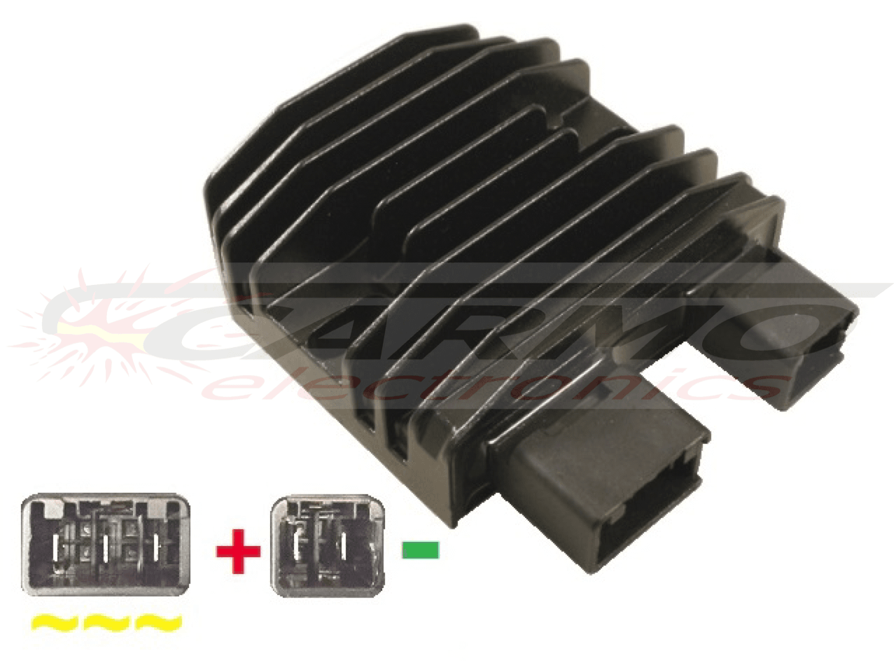 CARR2102 Honda Forza NSS FJS CB600 CBR600 CB1000 CBR1000 NC700 MOSFET rectificador de regulador de voltaje (FH014AA, SH750AA) - Haga click en la imagen para cerrar