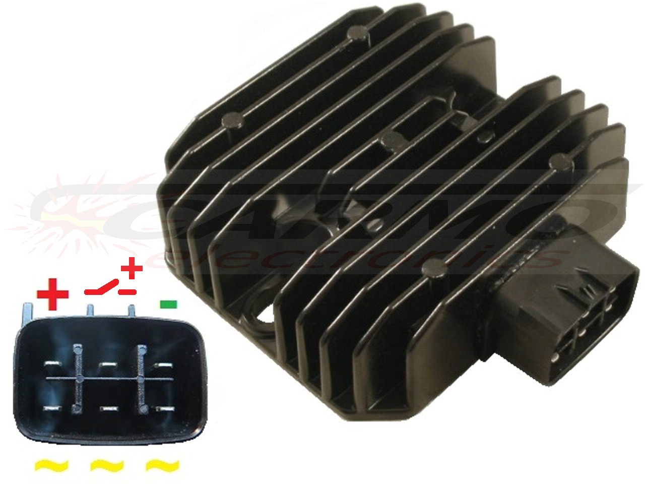 CARR4405 MOSFET Regulador de voltaje rectificador - SH678A-12, SH678UA, SH578BA, SH699-12, SH650D-11, SH678TA - Haga click en la imagen para cerrar