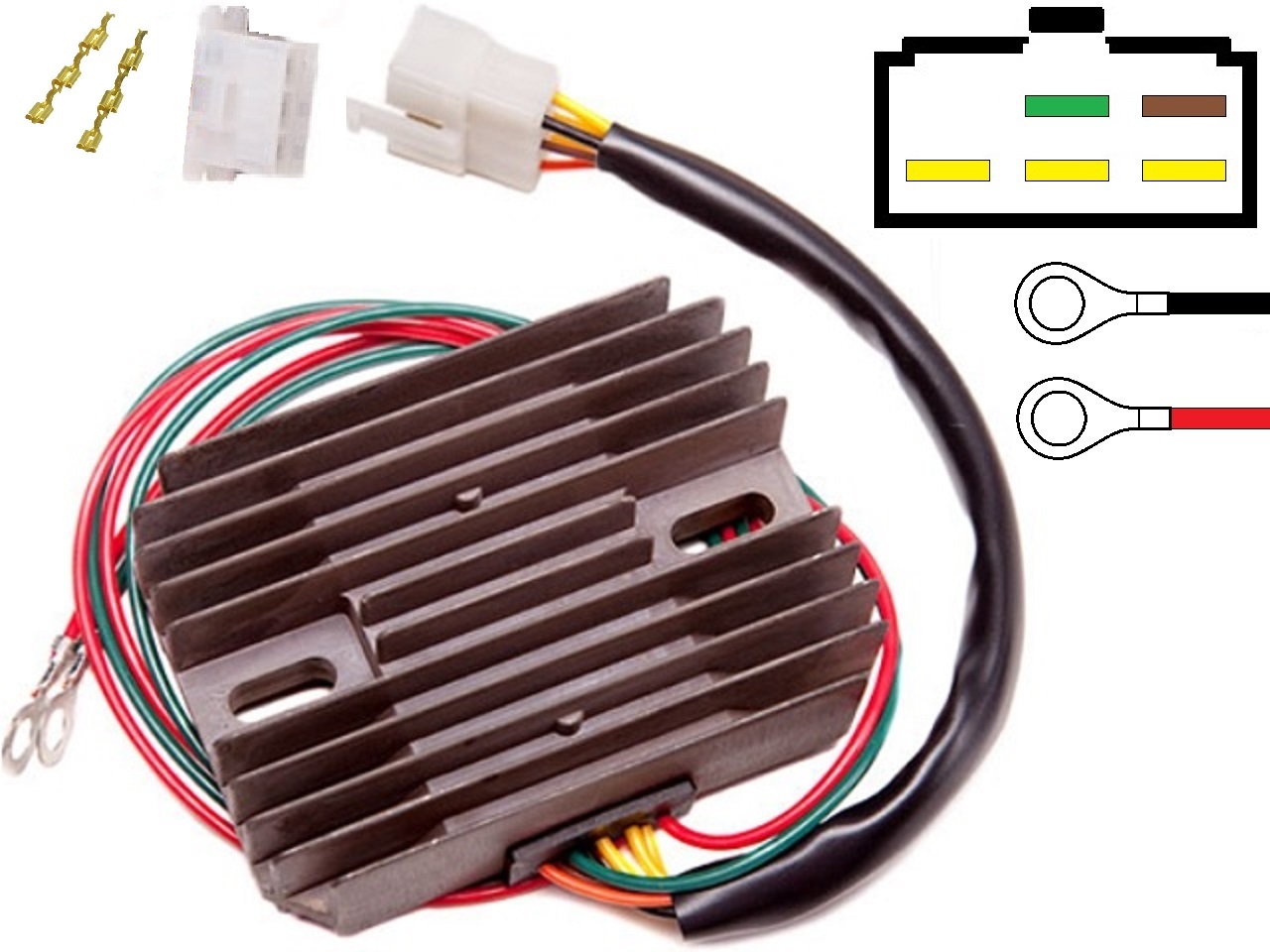 Moto Guzzi 1100 California EV 1998 Replacement Regulator Rectifier Unit