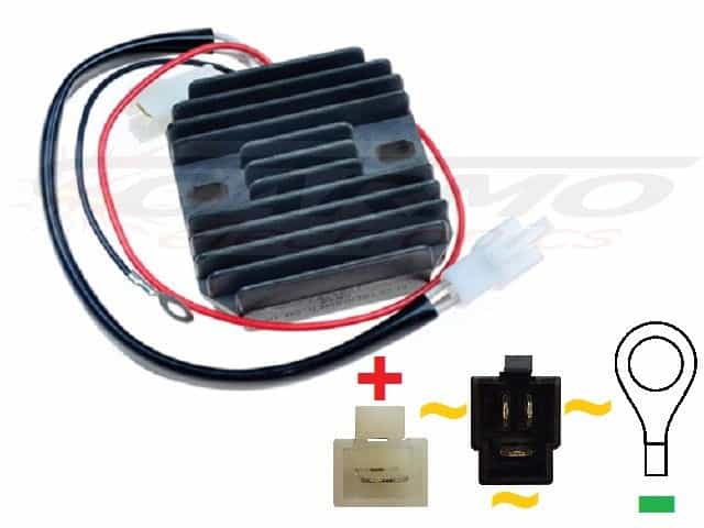 CARR481 - Yamaha XV MOSFET Regulador de voltaje rectificador - Haga click en la imagen para cerrar