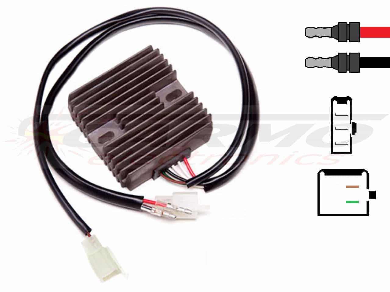 CARR491 - RD250 RD350 MOSFET Regulador de voltaje rectificador - Haga click en la imagen para cerrar