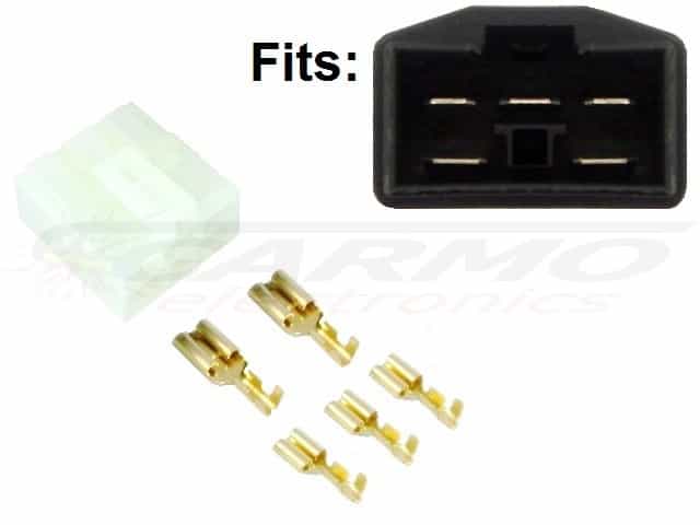 Conjunto de conector rectificador regulador Honda para CARR581 - Haga click en la imagen para cerrar