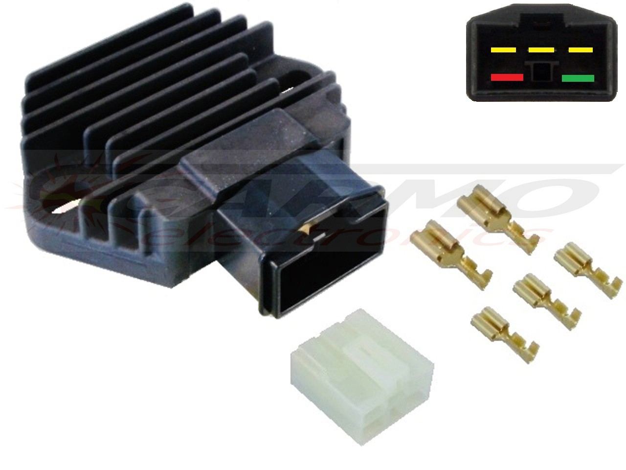 CARR581 + Contra Honda MOSFET Regulador de voltaje rectificador - Haga click en la imagen para cerrar