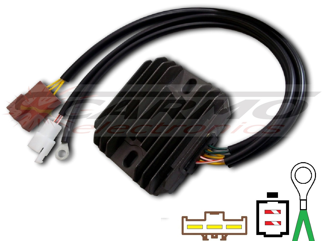 CARR694-KTM-LC 690 950 990 1190 MOSFET Rectificador de regulador de voltaje (SH541SA, SH541KB) - Haga click en la imagen para cerrar