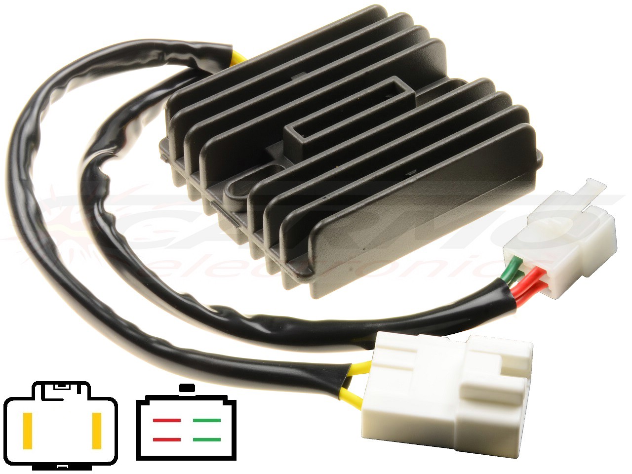 CARR694MG Moto Guzzi MOSFET Rectificador de regulador de voltaje - Haga click en la imagen para cerrar