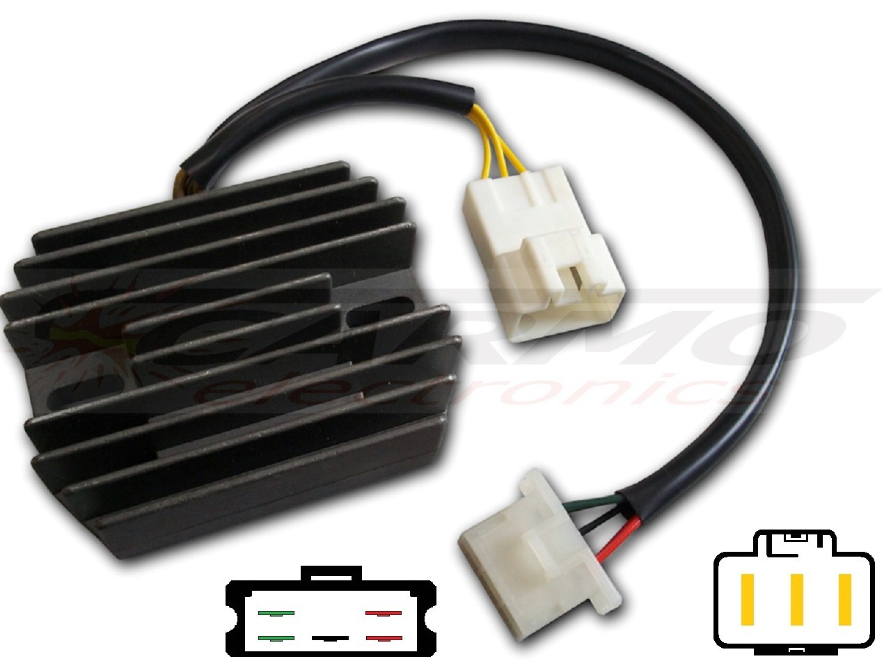 CARR694SW Honda Silverwing MOSFET Rectificador de regulador de voltaje - Haga click en la imagen para cerrar