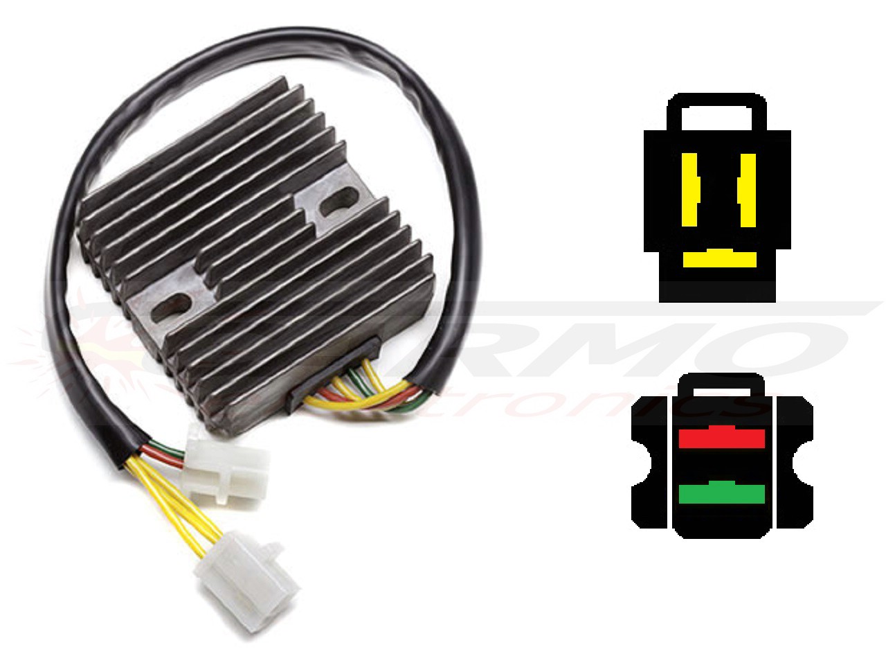 CARR811 Honda VT1100c Shadow 2002- MOSFET Regulador de voltaje rectificador - Haga click en la imagen para cerrar