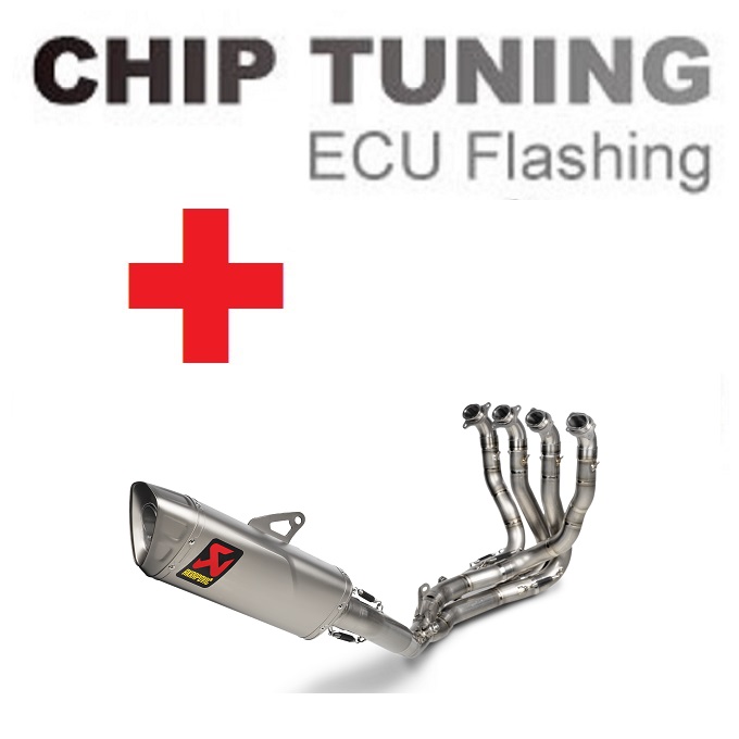 Honda CBR1000RR Fireblade / SP 2020-hoy Ajuste de flash de ECU de alto rendimiento + Akrapovic S-H10E3-APLT (Etapa 3) - Haga click en la imagen para cerrar