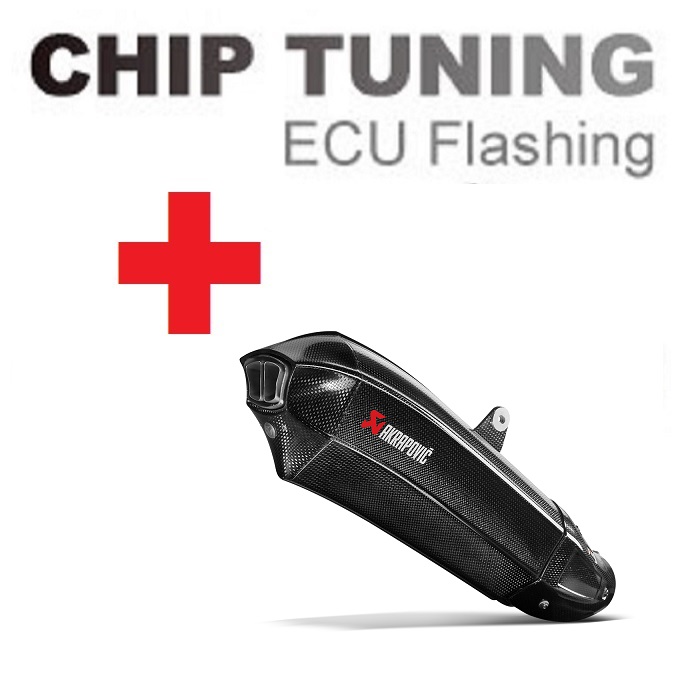 Kawasaki Ninja H2 2015-2020 Ajuste de flash de ECU de alto rendimiento + Akrapovic S-K10SO15-HX2C (Etapa 3) - Haga click en la imagen para cerrar