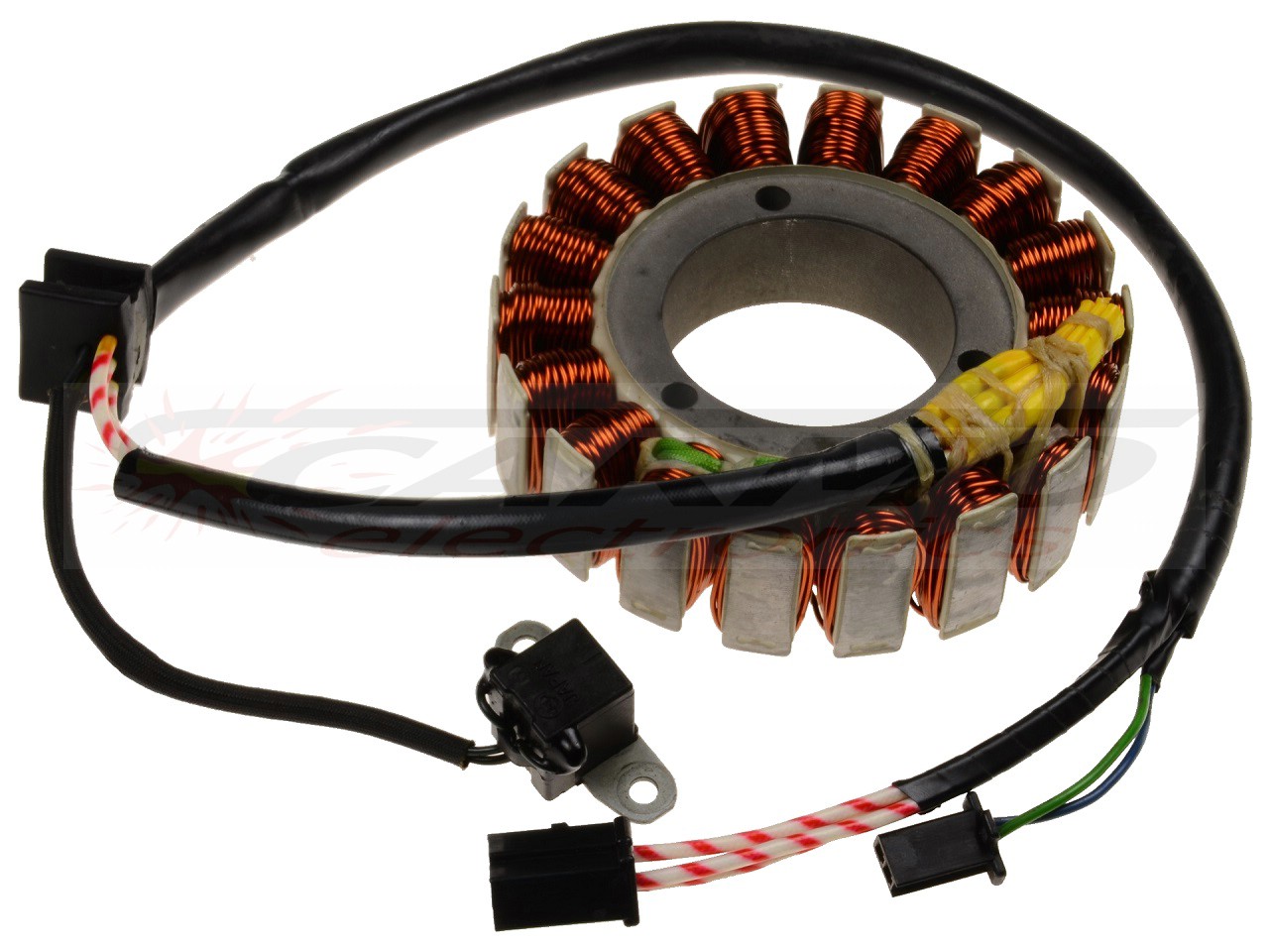 Suzuki DL1000 V-strom stator rebobinado del alternador - Haga click en la imagen para cerrar