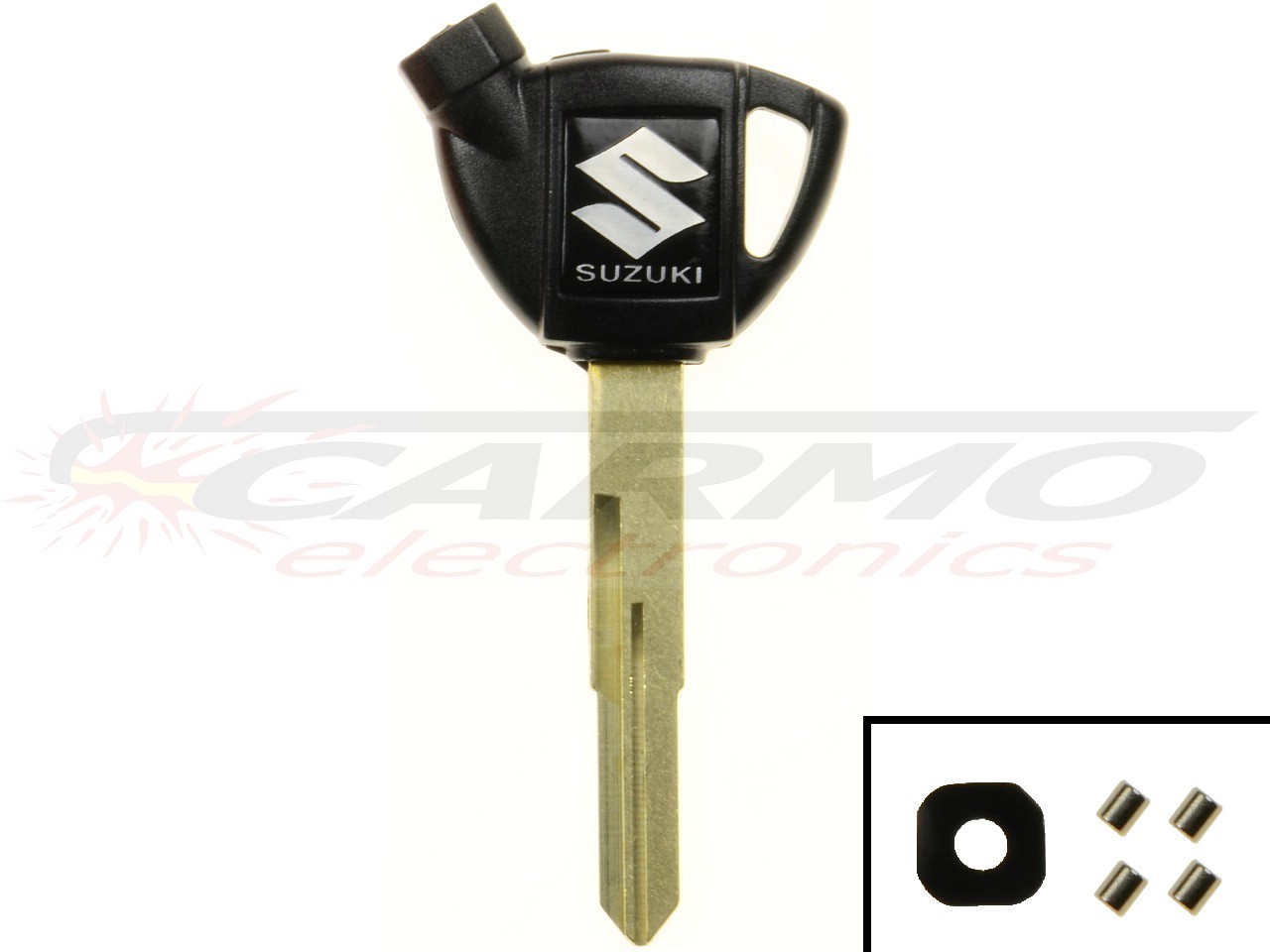 Suzuki Burgman blanco transponder chip key - Haga click en la imagen para cerrar