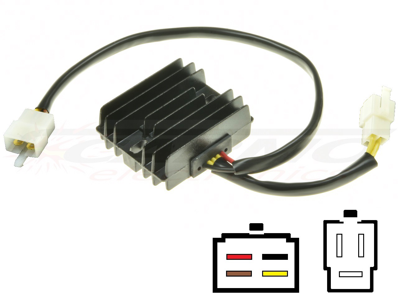 CARR201-XV - Yamaha XV MOSFET Regulador de voltaje rectificador - Lithium-ion version - Haga click en la imagen para cerrar