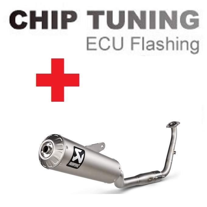 Yamaha XSR 125 2021-hoy Ajuste de flash de ECU de alto rendimiento + Akrapovic S-Y125R10-HBFGT (Etapa 3) - Haga click en la imagen para cerrar