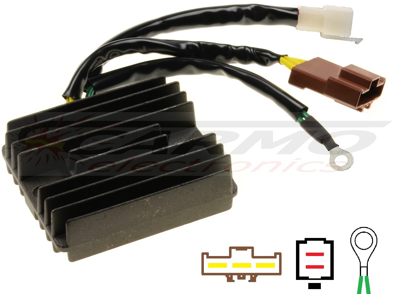 CARR9714-KTM - MOSFET Regulador de voltaje rectificador (SH541SA, BAJA JG402003) - Haga click en la imagen para cerrar