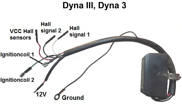 Dynatek Dyna3 dyna III schematic connections diagram